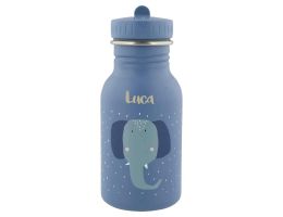 gourde éléphant a personnaliser avec prénom de l'enfant