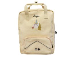 sac à dos licorne, sac à personnaliser avec prénom enfant
