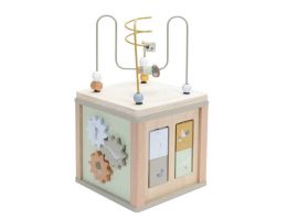 cube eveil activités bébé, dès 18 mois, vert