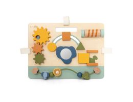 panneau d'activités en bois, trixie baby