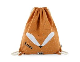 sac de gym personnalisé, renard