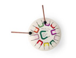 tambour à languettes ou tongue drum blanc de moulin roty
