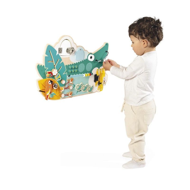 Busy Board Crocodile Janod