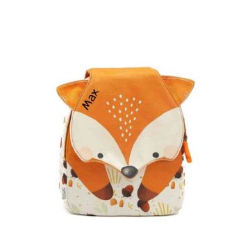 mini sac à dos sassi, A5 pour entrée maternelle ou crèche, renard