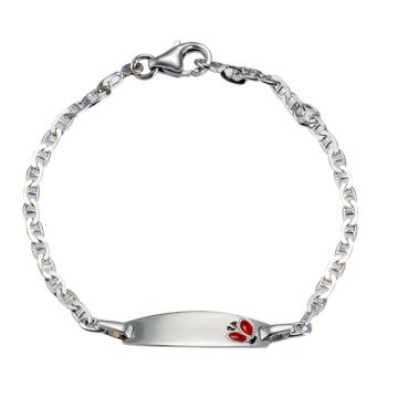 Gourmette Bébé Fille ou Garçon Coccinelle Bracelet Naissance à personnaliser Livraison rapide