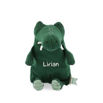 peluche crocodile trixie à personnaliser