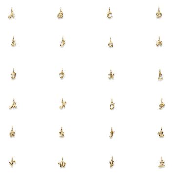 pendentif or jaune 18 caracts, 1,5 cm