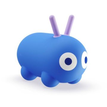 ballon sauteur cosmic bleu, dès 12 mois