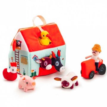 Jeu Ferme et Animaux Lilliputiens Idée Cadeau Bébé dès 6 mois