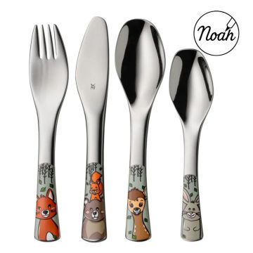 couverts pour enfants à graver, WMF, animaux de la forêt