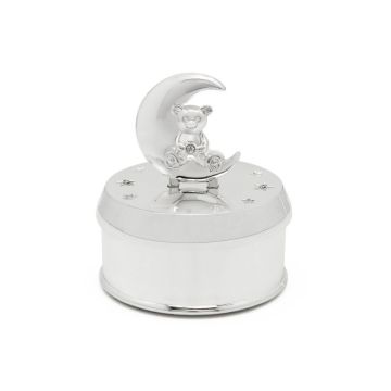 boite à musique zilverstad, ourson sur la lune