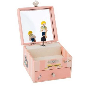 Boîte à bijoux musicale Moulin Roty Les Parisiennes, Idée Cadeau 2 ans