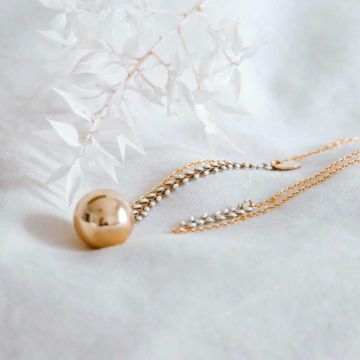 bola de grossesse, épi blanc