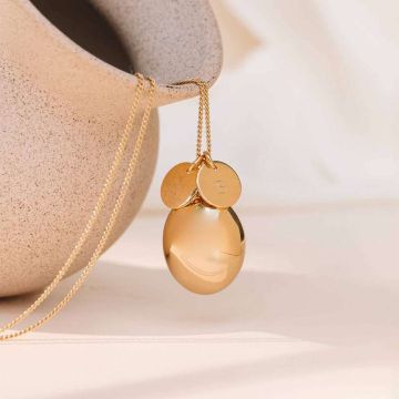 bola de grossesse, or jaune isis