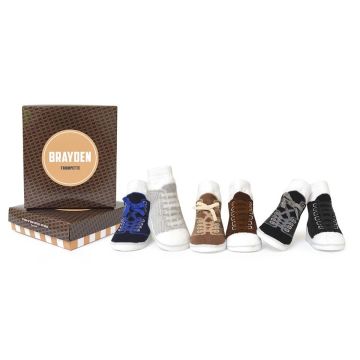 Coffret Naissance Chaussettes Bébé Garçon Brayden Trumpette