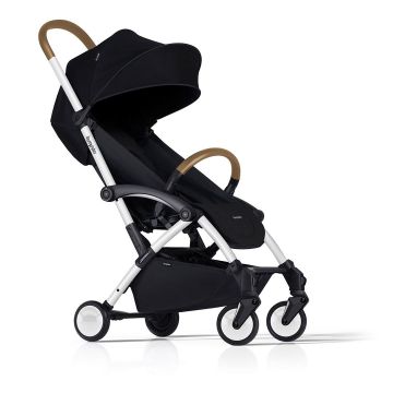 Poussette Bébé Bumprider Simple ou Double, Cadre blanc et Siège noir,  Livraison Gratuite, Boutique en Ligne Suisse.
