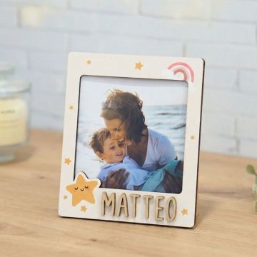 cadre photo étoile à personnaliser