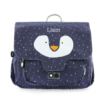cartable à personnaliser pingouin