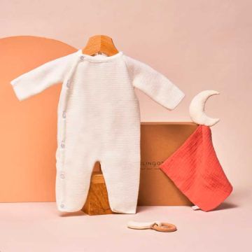 Ensemble de Naissance, Berlingotte, Combinason Hochet et Doudou, Garance