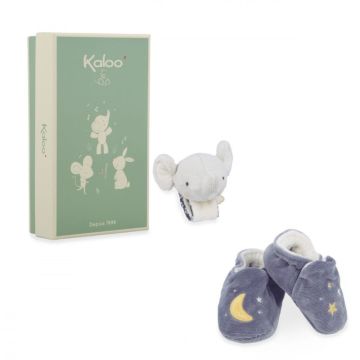 coffret bracelet sonoer et chaussons bébé