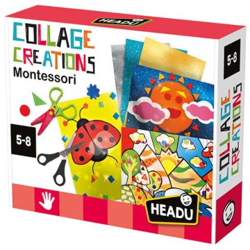 jeu de collage pour enfant de  à 8 ans, de la marque Headu