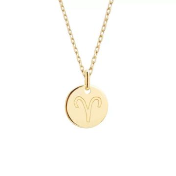 pendentif bélier, collier enfant à personnaliser