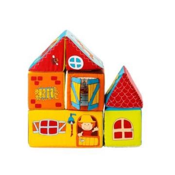Cubes La Ferme Jouet premier âge Lilliputiens