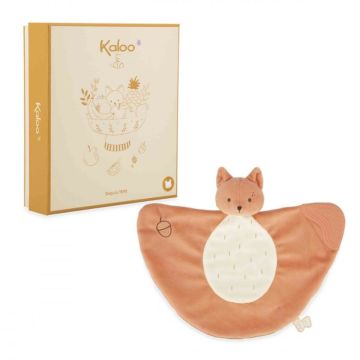 Doudou avec anneau de dentition écureuil