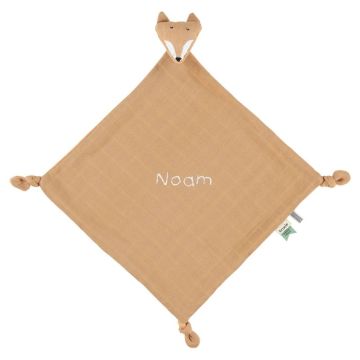 douduo renard à broder avec le prénom de l'enfant