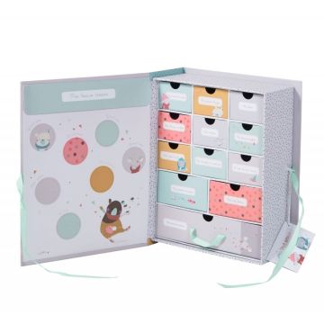 Coffret Souvenirs de Naissance Les Jolis trop Beaux Moulin Roty, en français