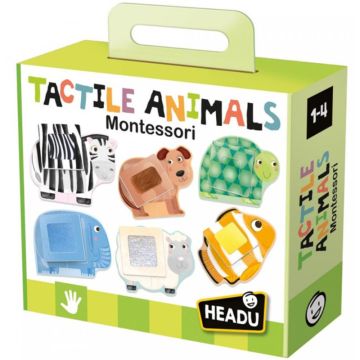 jeu montessori tactile animals pour enfant de 1 à 4 ans