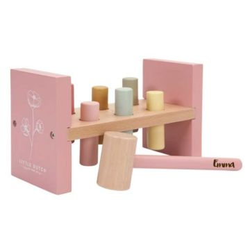 jouet en bois avec marteau personnalisé