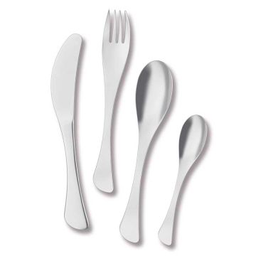 couverts mats de berndorf, pour enfant