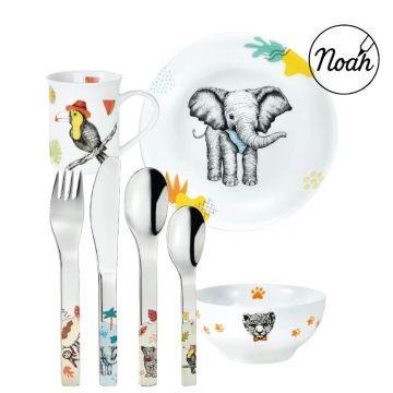 vaisselle et couverts pour enfant, natura 