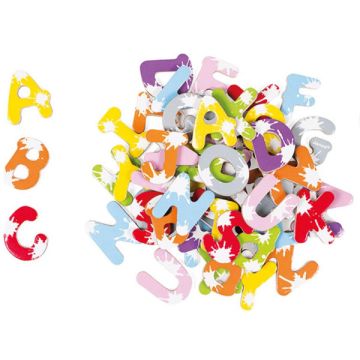 Mallette Splash 52 lettres magnétiques Janod