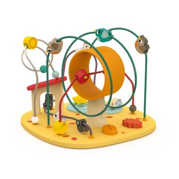 Jeu Looping avec Puzzle Poulette & Cie, Eveil de Bébé 1 à 3 ans, Janod