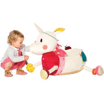 Louise Licorne Mega Peluche d'Activités Idée Cadeau Lilliputiens