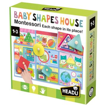 jeu montessori, formes pour bébé dès 1 an