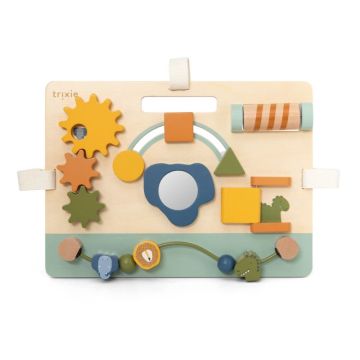 panneau d'activités en bois, trixie baby