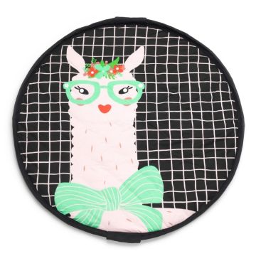 Sac de rangement de jouets et tapis de jeu SOFT Lama Play & Go