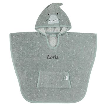 poncho requin pour enfant dès 2 ans, à personnaliser