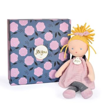 Poupée de chiffon Inès Les Doucettes — Doudou et Compagnie