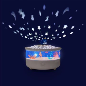 Veilleuse projecteur d'étoiles Océan, Trousselier