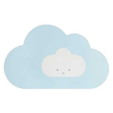 Tapis Bébé Mousse Quut, Petit Nuage bleu, Modulable sol et mur