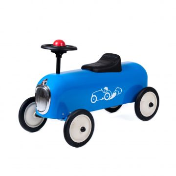 Porteur Baghera Racer bleu, Premier Petit Véhicule dès 12 mois, livraison gratuite, Boutique Suisse