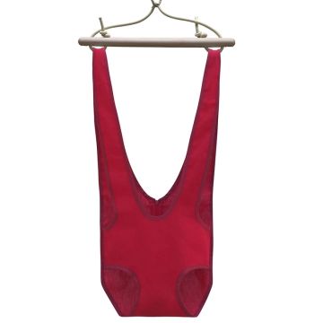 Sautoir Coton Bio Zébulette, harnais sauteur bébé, rouge, Petite Planète