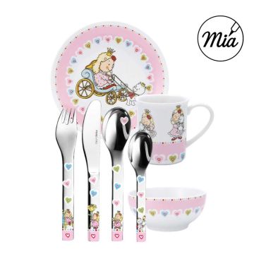 set couverts et vaisselle princesse