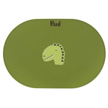 set de table dino, à personnaliser avec prénom enfant