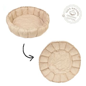 nid bloom pour bébé, stripes brown