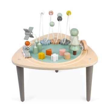 Jouet en bois Premier Age, Gros Cadeau Enfant 1 an, Table Eveil bébé, Janod, Magasin Suisse, Livraison Gratuite